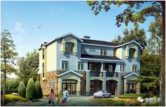 20套雙拼別墅合集，有兄弟的家庭可要多看看。