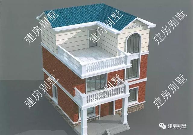 兩棟寬9米多的農(nóng)村自建房設(shè)計圖，第二款戶型簡單，造價只要26萬