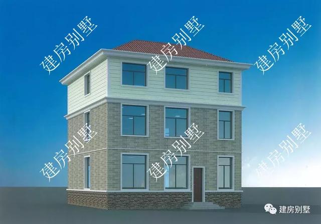 兩棟寬9米多的農(nóng)村自建房設(shè)計圖，第二款戶型簡單，造價只要26萬