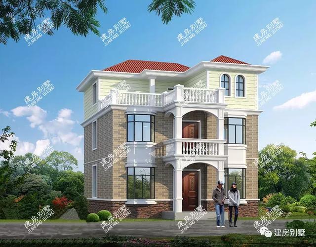 兩棟寬9米多的農(nóng)村自建房設(shè)計圖，第二款戶型簡單，造價只要26萬