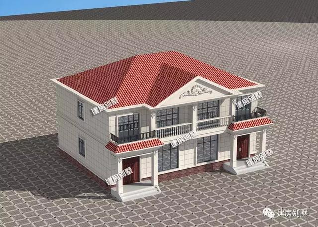 兩款造價30多萬的雙拼別墅設計圖，近七成的兄弟會這樣建