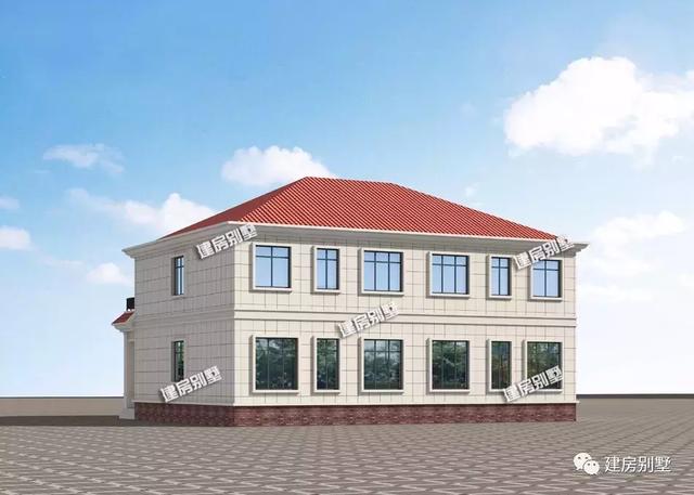 兩款造價30多萬的雙拼別墅設計圖，近七成的兄弟會這樣建