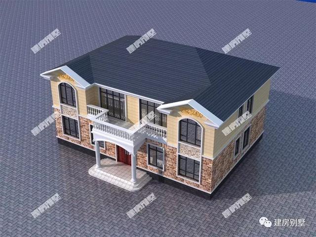 兩款造價30多萬的雙拼別墅設計圖，近七成的兄弟會這樣建