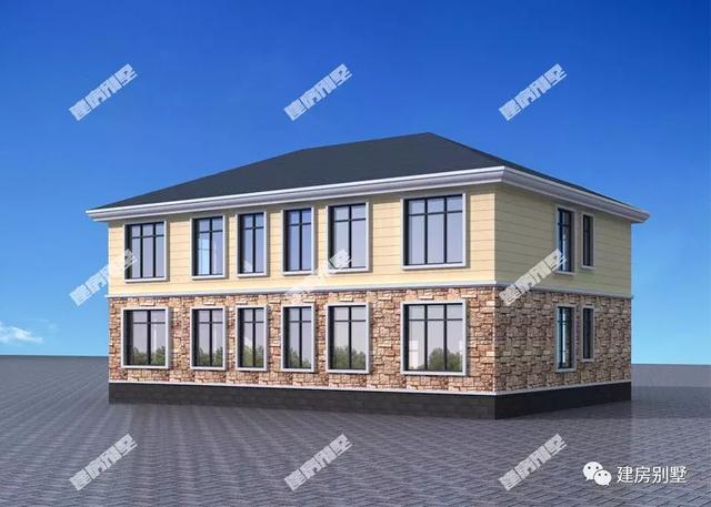 兩款造價30多萬的雙拼別墅設計圖，近七成的兄弟會這樣建