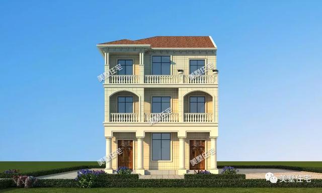 兄弟建房就選這款雙拼別墅設(shè)計圖，省時省工，還能節(jié)省成本