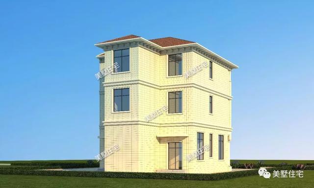 兄弟建房就選這款雙拼別墅設(shè)計圖，省時省工，還能節(jié)省成本