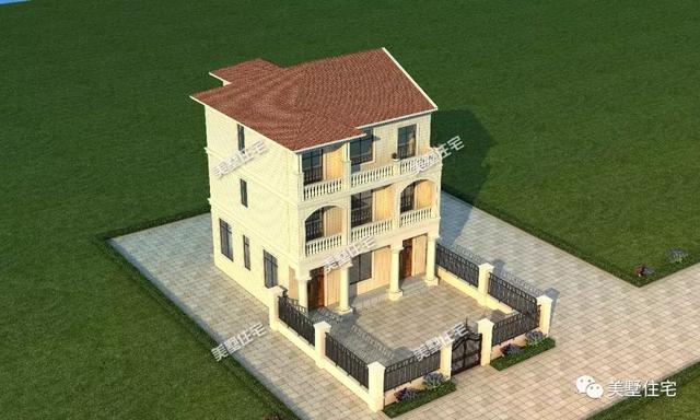 兄弟建房就選這款雙拼別墅設(shè)計圖，省時省工，還能節(jié)省成本