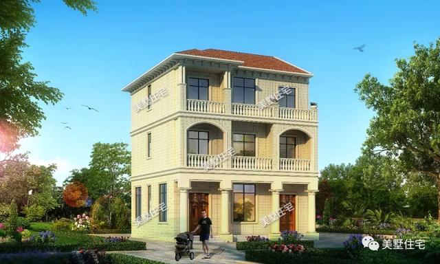 兄弟建房就選這款雙拼別墅設(shè)計圖，省時省工，還能節(jié)省成本