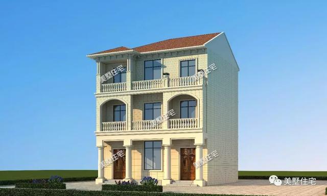 兄弟建房就選這款雙拼別墅設(shè)計圖，省時省工，還能節(jié)省成本