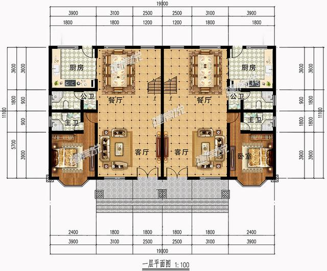 25萬建雙拼別墅設(shè)計(jì)圖，在村里賺足了面子，看過的朋友都說好