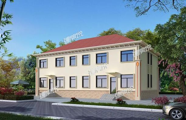 25萬建雙拼別墅設(shè)計(jì)圖，在村里賺足了面子，看過的朋友都說好