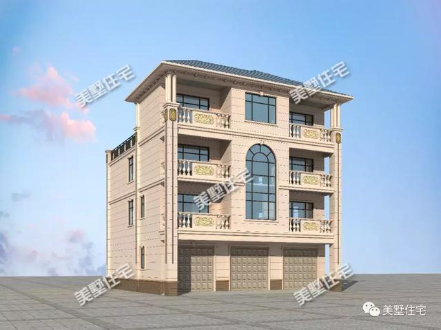 這款四層別墅設(shè)計(jì)圖真的是獨(dú)一份兒，設(shè)計(jì)功能特別齊全