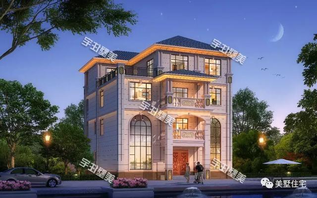 這款四層別墅設(shè)計(jì)圖真的是獨(dú)一份兒，設(shè)計(jì)功能特別齊全