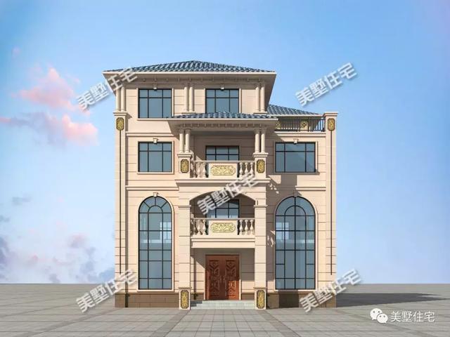 這款四層別墅設(shè)計(jì)圖真的是獨(dú)一份兒，設(shè)計(jì)功能特別齊全