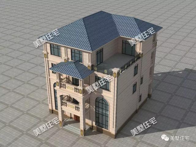 這款四層別墅設(shè)計(jì)圖真的是獨(dú)一份兒，設(shè)計(jì)功能特別齊全