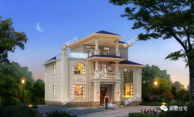 5款三層農(nóng)村別墅設(shè)計(jì)圖，任一款都是農(nóng)村豪宅