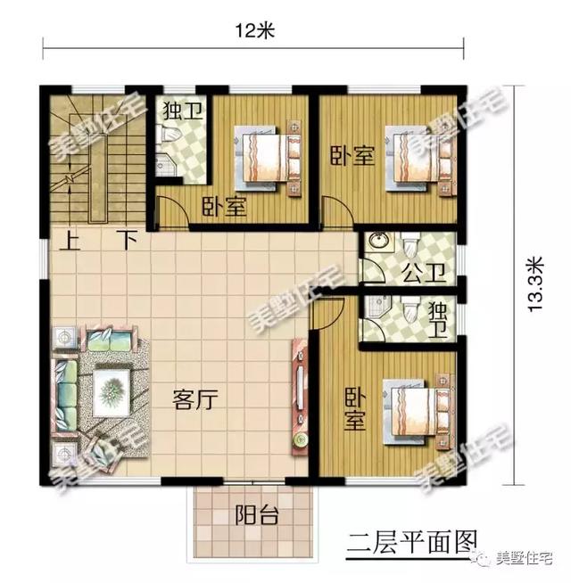 5款三層農(nóng)村別墅設(shè)計(jì)圖，任一款都是農(nóng)村豪宅