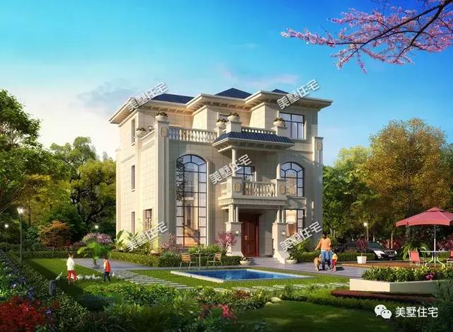 5款三層農(nóng)村別墅設(shè)計(jì)圖，任一款都是農(nóng)村豪宅