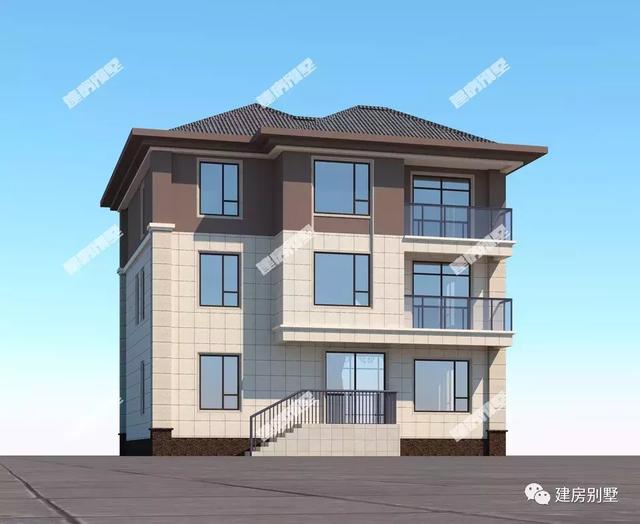 兩款寬度11.4米自建房設計圖，造價居中，外觀很美。