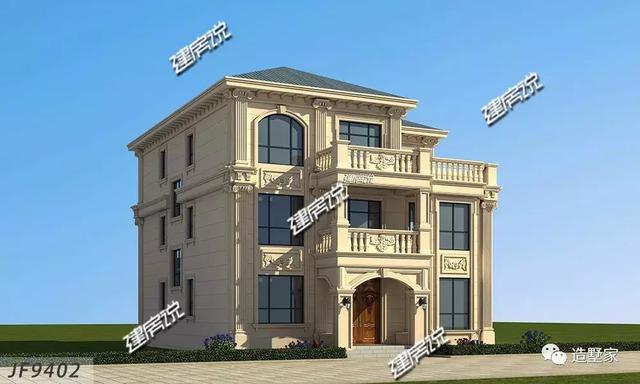 歐式自建三層別墅設(shè)計圖，不一般的人建不一般的別墅！