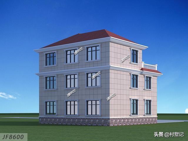 湖南兩兄弟合建3層歐式別墅設(shè)計圖，建了漂亮的別墅，惹全村人羨慕