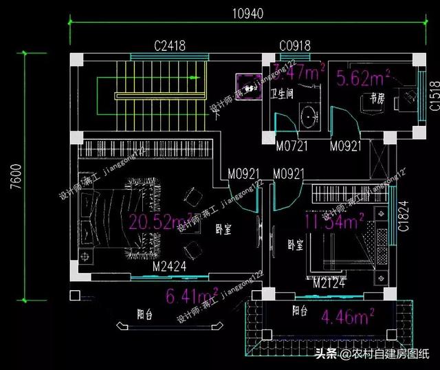12款三層農(nóng)村別墅設(shè)計(jì)圖，主題造價(jià)20萬(wàn)，占地100平方米左右