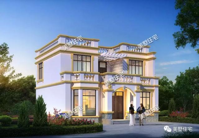 8款歐式二層別墅設(shè)計圖，造價18萬到50萬任你選