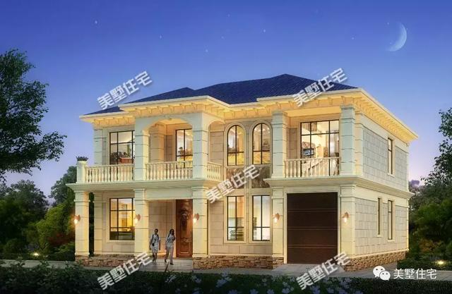 8款歐式二層別墅設(shè)計圖，造價18萬到50萬任你選