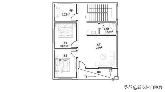 這款小面寬別墅設計圖，層次感十足，外觀精美住的也舒心