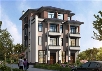 農(nóng)村四層樓房雙拼別墅設(shè)計全套施工圖，外觀低調(diào)有內(nèi)涵