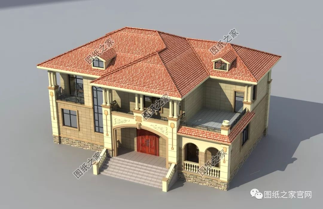 35萬(wàn)農(nóng)村蓋二層小洋樓，實(shí)用舒適又省錢(qián)，美到鄰居羨慕！【建房實(shí)拍】