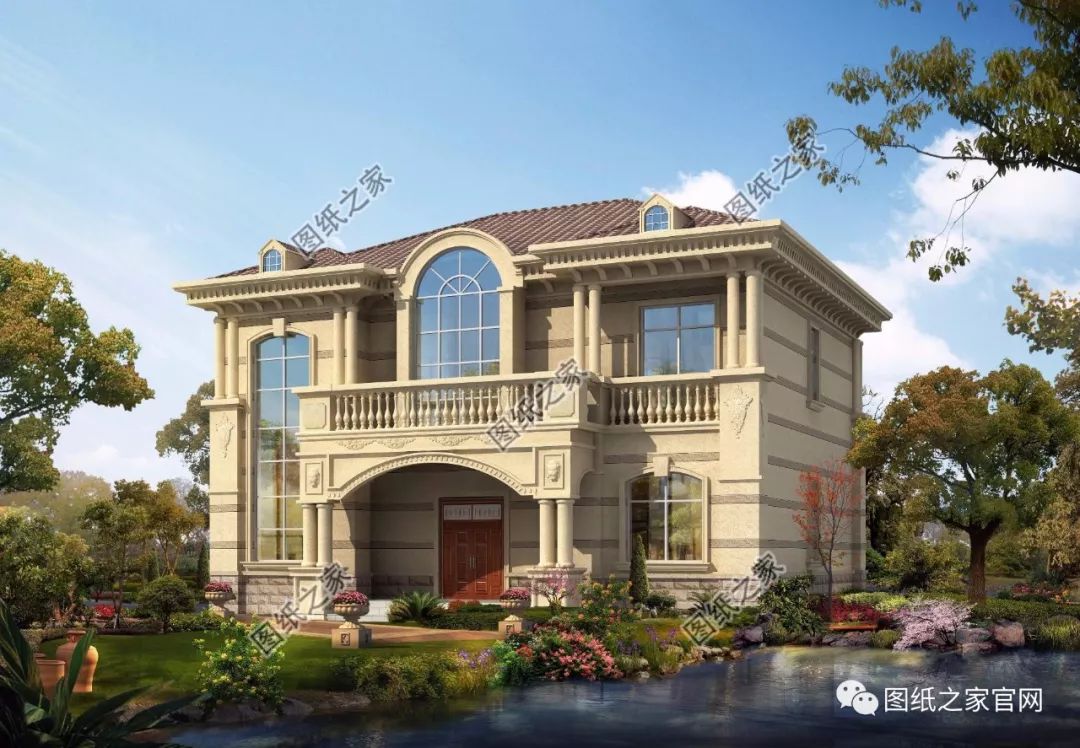 40款全新設(shè)計二層別墅外觀圖片大全，最漂亮的農(nóng)村二層小樓