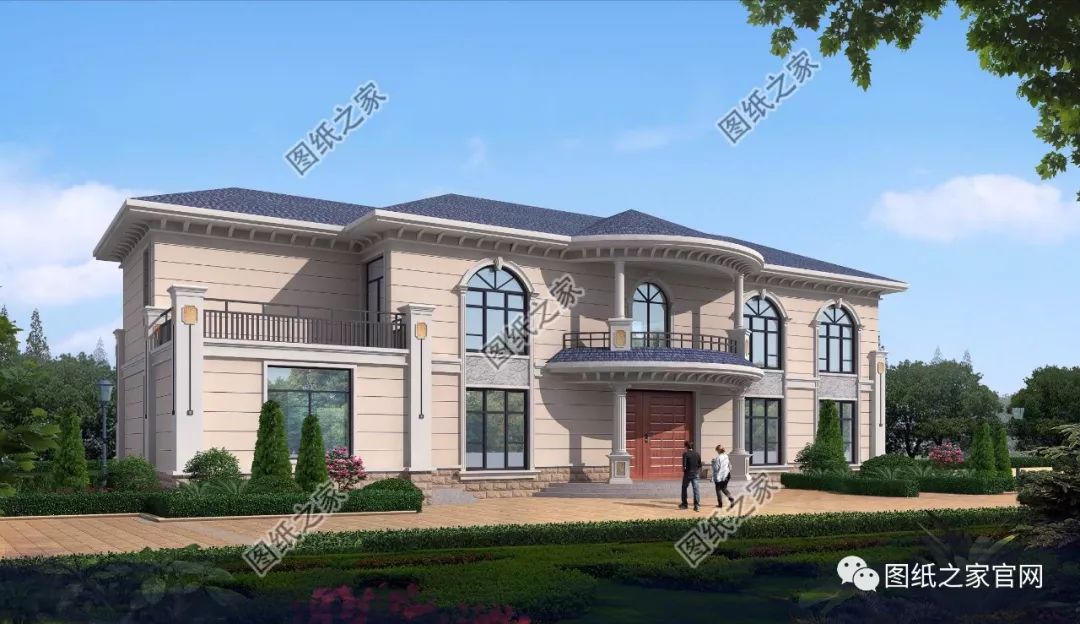 40款全新設(shè)計二層別墅外觀圖片大全，最漂亮的農(nóng)村二層小樓