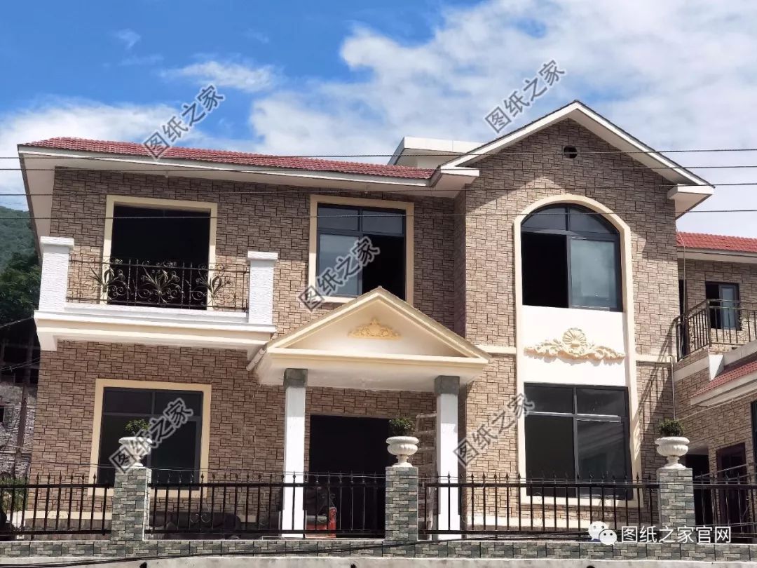 11×10米農(nóng)村二層自建房施工圖，比效果圖還漂亮，村里看了都夸贊！【建房實(shí)拍】