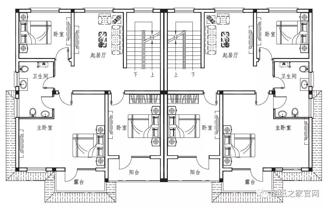 湖南兄弟自建雙拼別墅實(shí)拍圖，完工圖大氣、好看，附戶型設(shè)計(jì)【建房實(shí)拍】