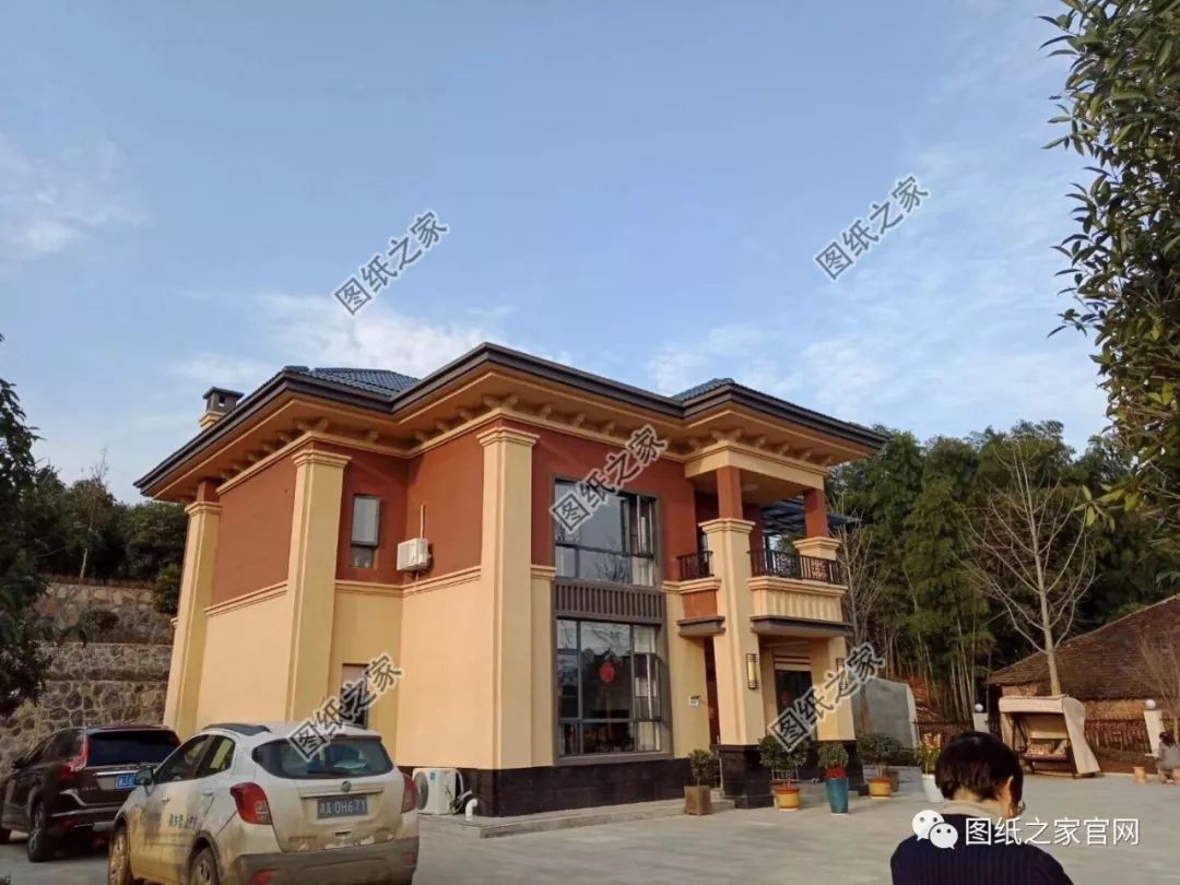 花38萬在河南老家建二層新中式別墅，高端、大氣【建房實(shí)拍】