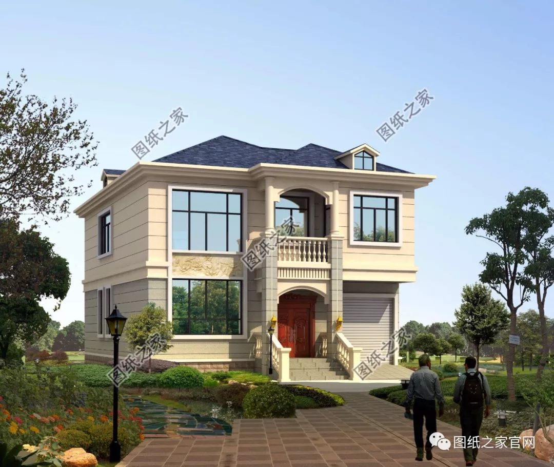 40款簡(jiǎn)單實(shí)用的兩層住宅房子設(shè)計(jì)圖，20萬(wàn)就能建，快來(lái)挑一款吧！