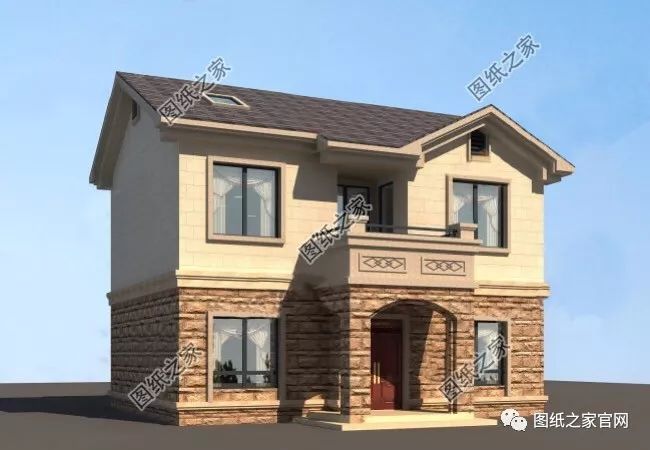 40款簡(jiǎn)單實(shí)用的兩層住宅房子設(shè)計(jì)圖，20萬(wàn)就能建，快來(lái)挑一款吧！