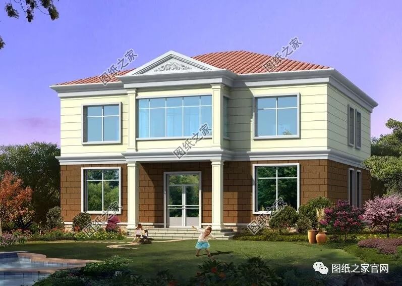 40款簡(jiǎn)單實(shí)用的兩層住宅房子設(shè)計(jì)圖，20萬(wàn)就能建，快來(lái)挑一款吧！