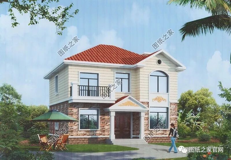 40款簡(jiǎn)單實(shí)用的兩層住宅房子設(shè)計(jì)圖，20萬(wàn)就能建，快來(lái)挑一款吧！