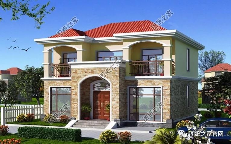 40款簡(jiǎn)單實(shí)用的兩層住宅房子設(shè)計(jì)圖，20萬(wàn)就能建，快來(lái)挑一款吧！