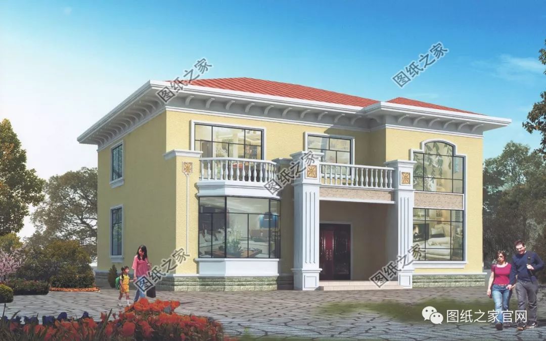 40款簡(jiǎn)單實(shí)用的兩層住宅房子設(shè)計(jì)圖，20萬(wàn)就能建，快來(lái)挑一款吧！