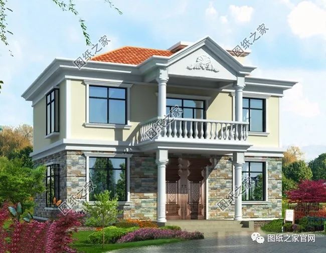 40款簡(jiǎn)單實(shí)用的兩層住宅房子設(shè)計(jì)圖，20萬(wàn)就能建，快來(lái)挑一款吧！