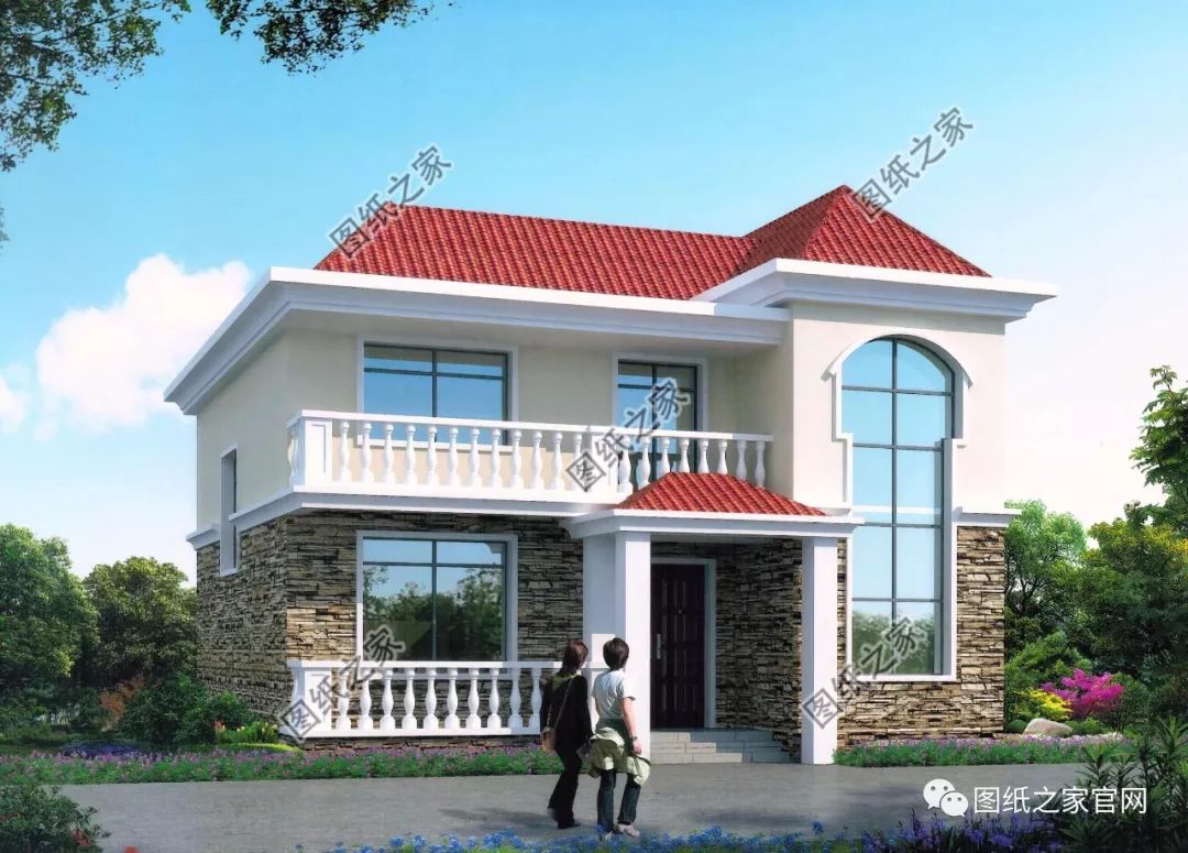 40款簡(jiǎn)單實(shí)用的兩層住宅房子設(shè)計(jì)圖，20萬(wàn)就能建，快來(lái)挑一款吧！