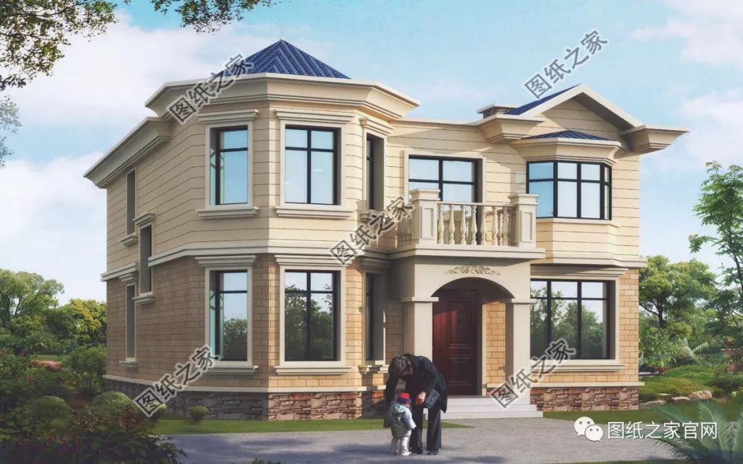 40款簡(jiǎn)單實(shí)用的兩層住宅房子設(shè)計(jì)圖，20萬(wàn)就能建，快來(lái)挑一款吧！