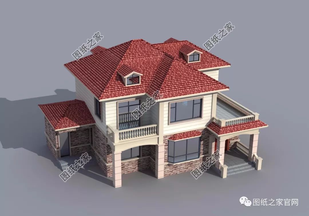 鄉(xiāng)村建網(wǎng)紅田園小別墅，主體28萬！建成的實景圖真好看【建房實拍】