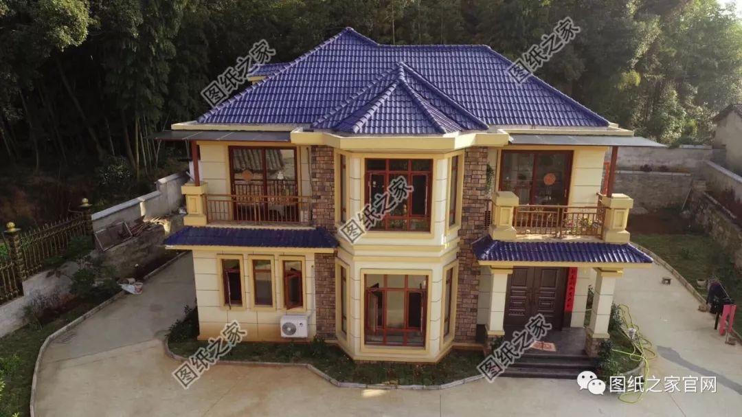 建面寬12米二層小別墅實拍，戶型好，外觀好，年輕人的最愛！