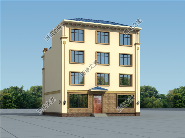 廣東新農(nóng)村四層房屋設(shè)計(jì)圖紙，適合農(nóng)村自建