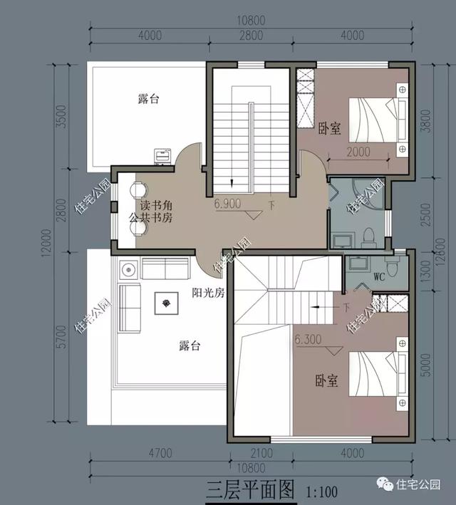 農(nóng)村10×12米現(xiàn)代風(fēng)格住宅，80、90后看了都會(huì)心動(dòng)