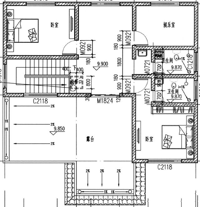 廣東小伙曬二層半自建房（附戶型圖），建完村里都說(shuō)好